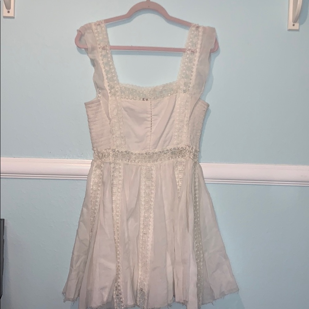 White dress